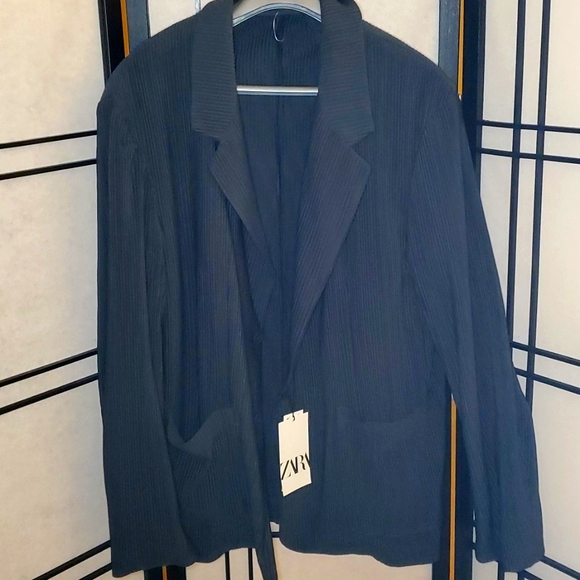 Casual Zara Men's black blazer size Large